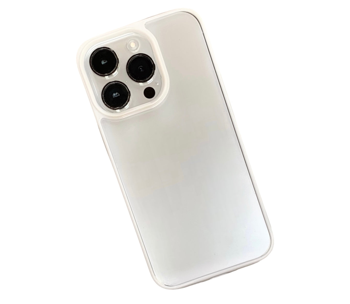 WHITE - Contrast frame maska za Iphone